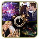 Happy New Year Collage Maker icon