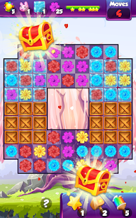 Blossom Garden Flower Shop - Match 3 Puzzle Game