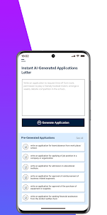AI Application Letter Creator