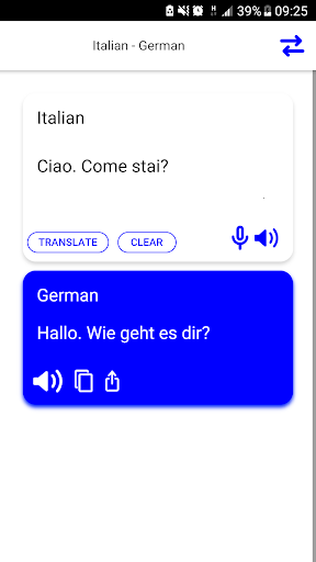 Italian-German Translator