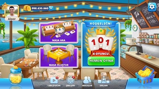 101 Okey Online HD -  Yüzbir