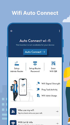 WiFi Auto Connect & QR Scanner Screen 2
