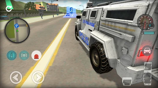 Police Car Mission Simulator