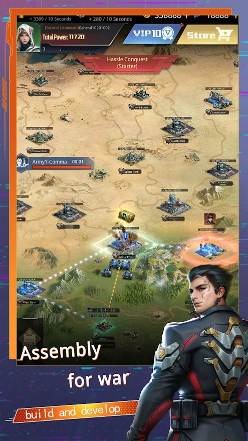 Unlimit War-Strategy War Game
