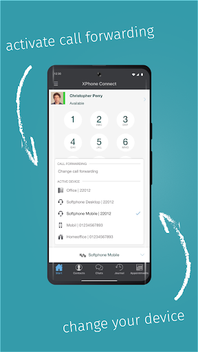 XPhone Connect Mobile Screen 2