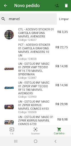ERP Rednaxel: pedidos, estoque Screen 2
