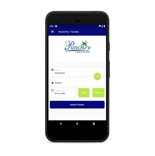 Punchiry Travels Screen 2