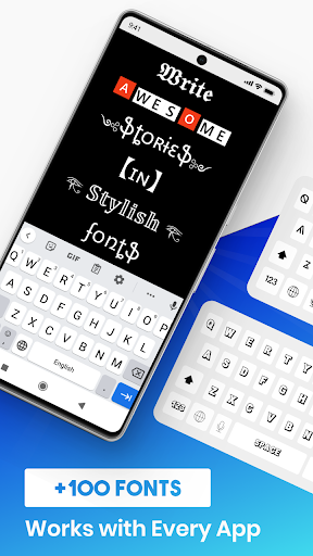 Stylish Keyboard Typing Letter Screen 2