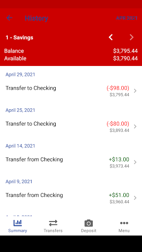 Kings Peak Credit Union Screen 3