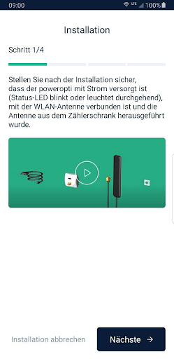 powerfox home Screen 3