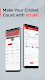 screenshot of Cricket Scoring App by Vtrakit