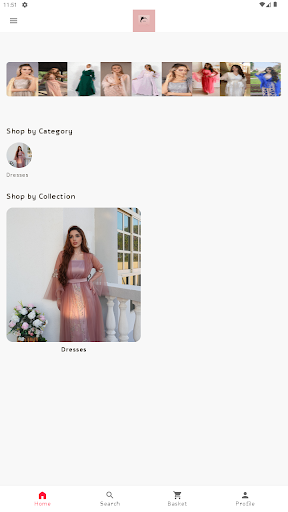 Android application MoresCouture screenshort