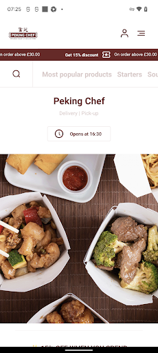 Android application Peking Chef screenshort