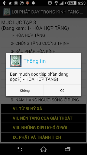Lời Phật dạy trong Nikaya III Screen 2