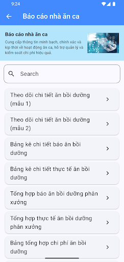 Ca lệnh sản xuất - Báo cáo