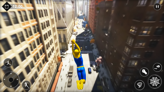 Captura 2 Spider Hero Rope Hero Game android