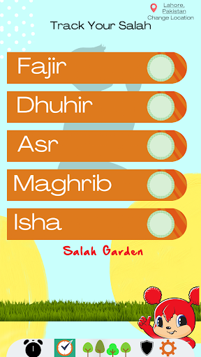 NimNim Salah Tracker Screen 2
