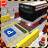 City Bus Parking Game: Driving Simulator 2017 icon