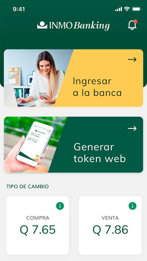 Android application INMOBanking Banco Inmobiliario screenshort