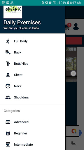 Android application Daily Exercises Home Workout screenshort
