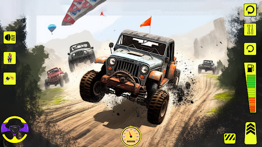 Car Driving Jeep Racing Game