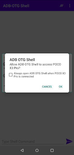 ADB OTG - Shell Screen 3