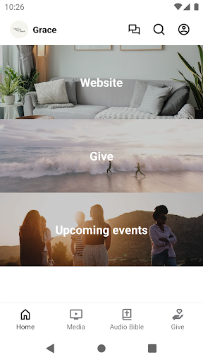 Android application Charis Life Church screenshort