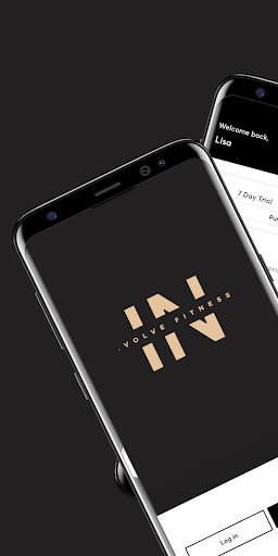 Android application In.Volve Fitness screenshort