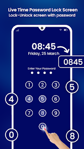Live Time Password Lock Screen 1.4 APK + Mod (Unlimited money) untuk android