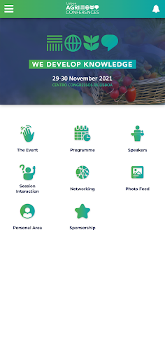 Android application Lisbon Agri Conferences screenshort