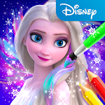 Disney Coloring World - Drawing Games for Kids Apk