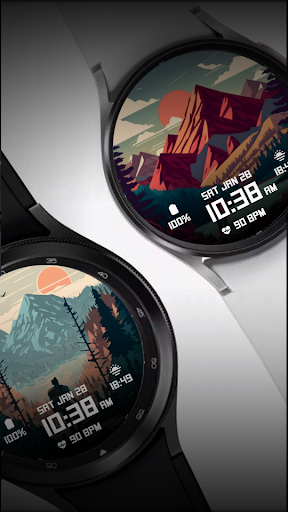 Mountain Landscape Screen 2