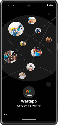 Android application Vendor Wattapp screenshort