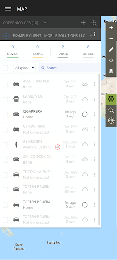 Copernico GPS Screen 2
