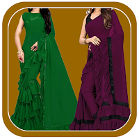 Women Fashion Ruffle Saree App Free