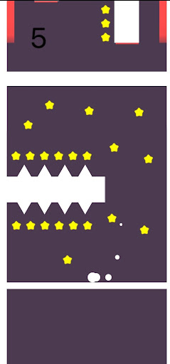 Android application Five Jump - Zorlu Top Oyunu screenshort