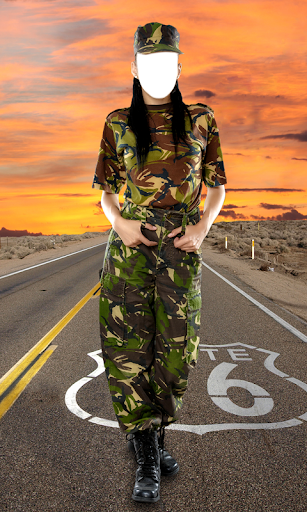 Army Photo Montage Prank