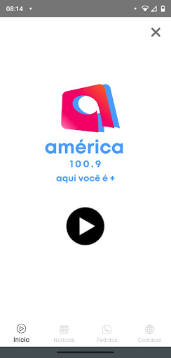 Rádio América FM 100,9 Screen 2