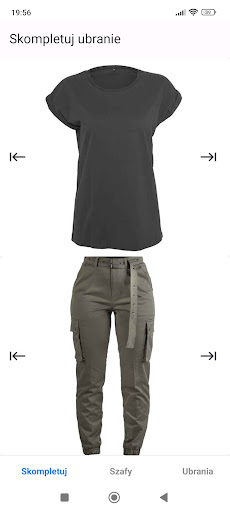 Android application Wardrobe screenshort