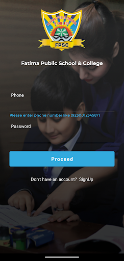 Fatima Public School & College Screen 2