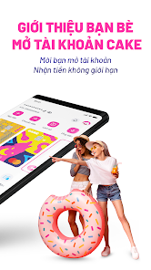 Captura de Pantalla 6 CAKE - Ngân hàng số android