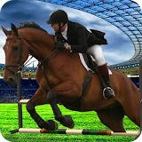 Horse Jumping Game 3D 2015-16 icon
