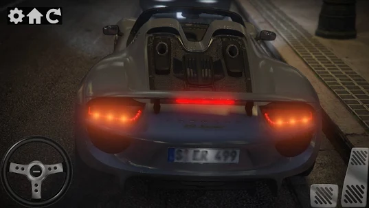 Electro Porsche 918 Hybrid