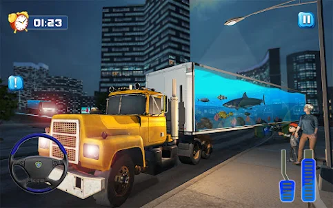 Sea Animals Truck Driving Game