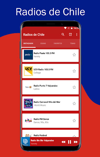 Radio Chile FM Screen 2