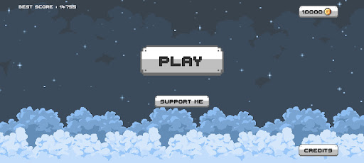 Android application Space Shooter screenshort