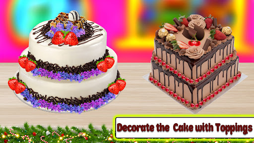 Android application Cake Making Games for Girls screenshort