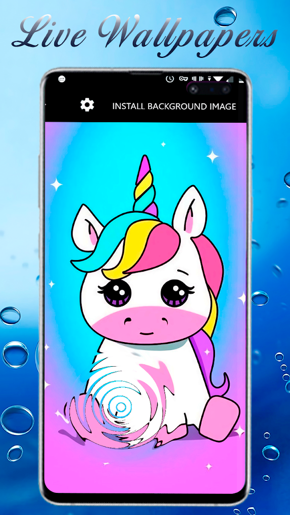 Unicorn 4k Girly Cartoon Pony Live Wallpaper アンドロイド用 Apk ダウンロード