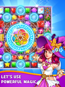 Witch N Magic: Match 3 Puzzle apkpoly screenshots 17