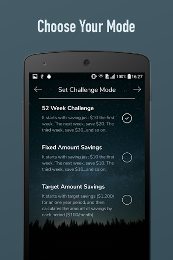 52 Weeks Money Challenge Screen 3